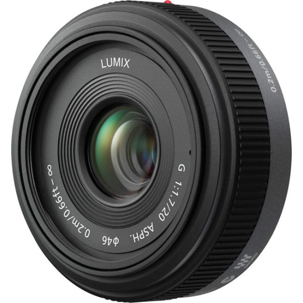 Объектив Panasonic Micro 4/3 Lens 20mm F1.7 ASPH Metal body Black